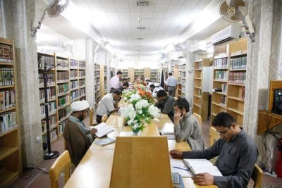 المكتبة الحيدرية التابعة للعتبة العلوية المقدسة في النجف الاشرف