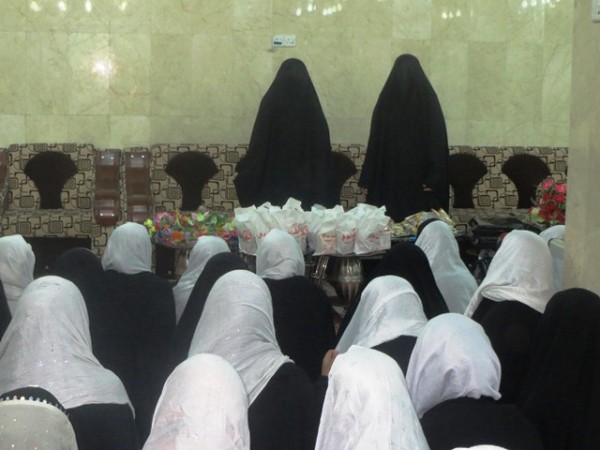 في العتبة العلوية المقدسة ..محفلاً قرآنيا للحافظات اللاتي أكملن الجزء الثاني من القرآن الكريم.