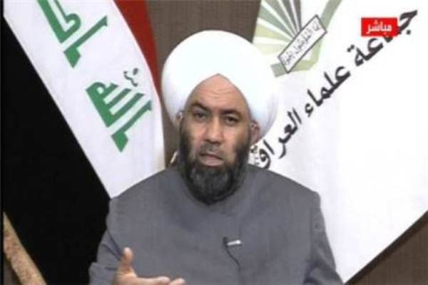  رئيس جماعة علماء العراق السنية الشيخ خالد الملا يرد على الازهر: الحشد الشعبي ليس تشكيلاً طائفياً وندين جهاتكم المغرضة
