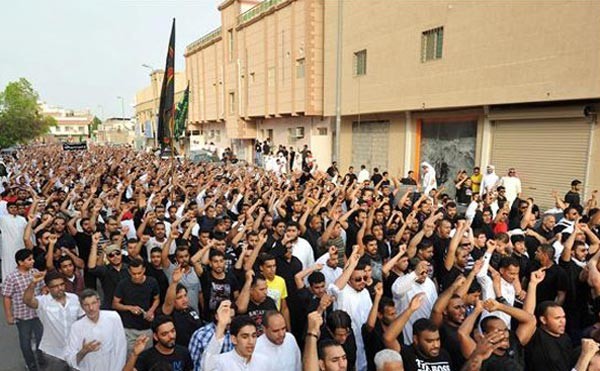 احدى التظاهرات