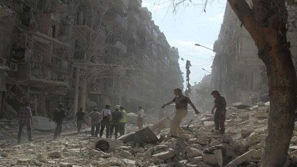 الدمار الذي عم سوريا