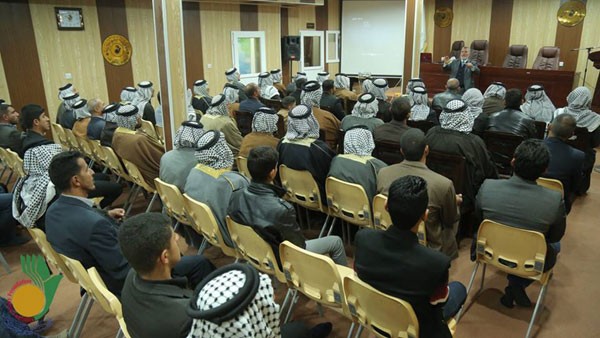 وفد عشائري من جنوب العاصمة بغداد يزور مؤسسة اليتيم الخيرية للاطلاع على عمله