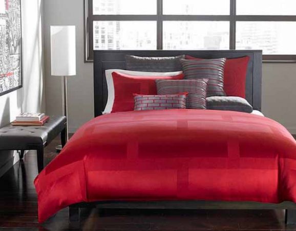 Red-Beds-in-Contemporary-Bedroom-Design