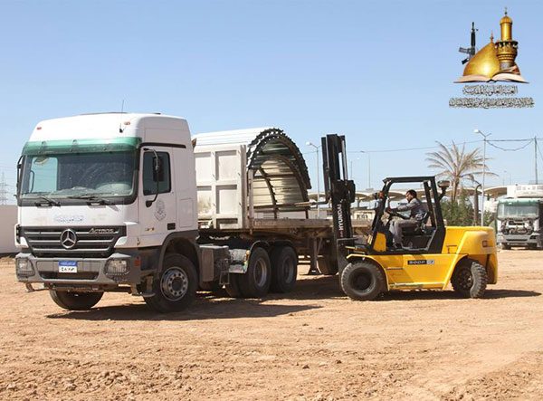 لجنة الإرشاد والتعبئة في العتبة العلوية المقدسة ترفد المجاهدين في قرية البشير بالدعم اللوجستي