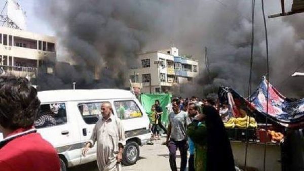 alsumaria.tv صورة من الانفجار في مدينة الصدر