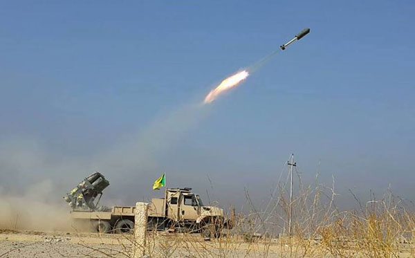 قوة من الحشد تبيد تجمعاً "داعشياً" يروم استهداف قوات الجيش جنوب الفلوجة
