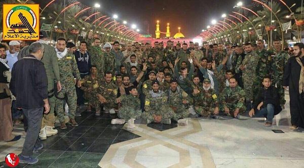 قوات الحشد الشعبي تستلم مهامها في “كربلاء المقدسة” لحماية الزائرين