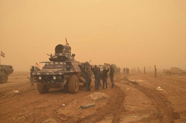 الحشد الشعبي يصد هجوما لـ"داعش" قرب مطار تلعفر غرب الموصل