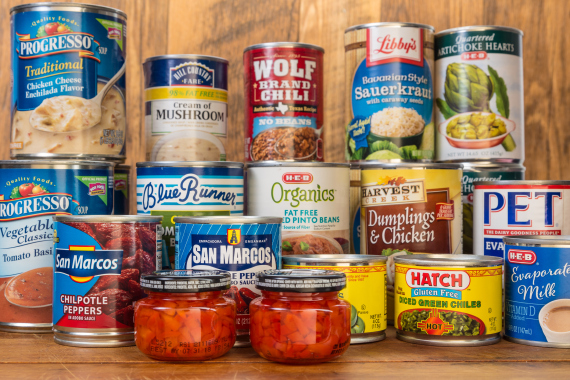 canned soup