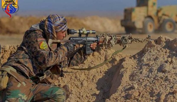 عملية نوعية للحشد بعمق الدواعش بجبال مكحول